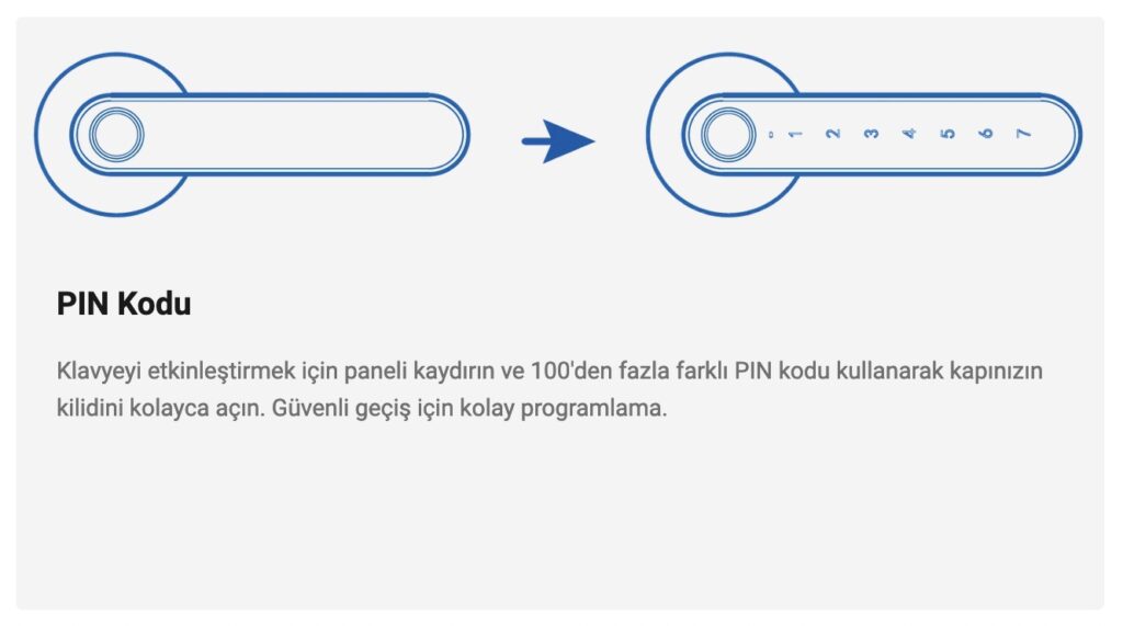 Mul-T-Lock Smart Handle Akıllı Kilit